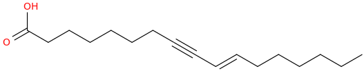 10 heptadecen 8 ynoic acid, (10e) 